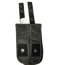 Aegis Safariland Twin Utility Pouch Black MOLLE Police Duty Tactical Security