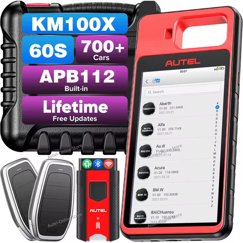 Autel maxiim km100 km100x key - km100,