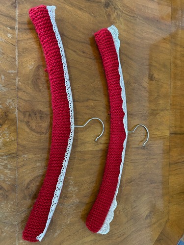 Lot vintage red handmade - lot,