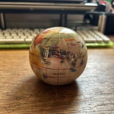 glass globe paper weight