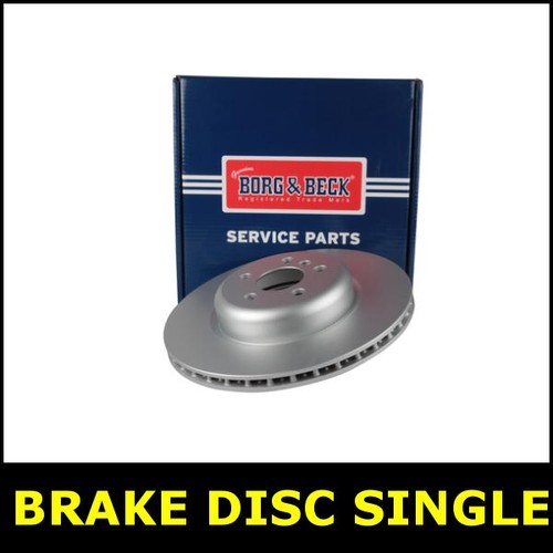 Brake disc single rear - disc, fits