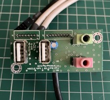 USB 2.0 + AUDIO socket Front Board PC TOWER NEC BTS2004 6934 28 0100 Cable Sound