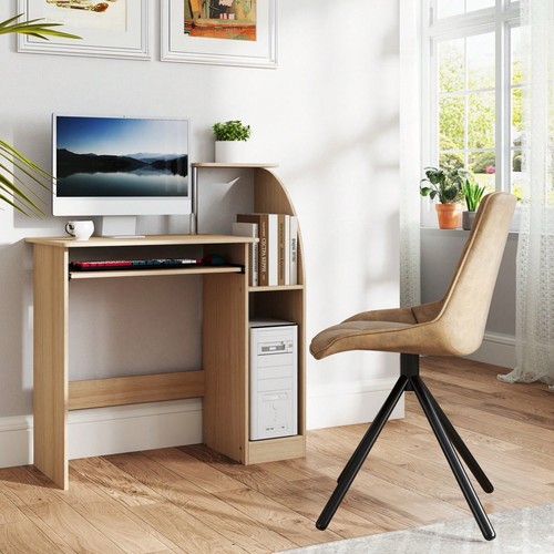Wooden corner computer desk - corner,