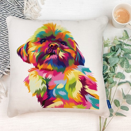 Shih tzu cushion cover pet - cushion,