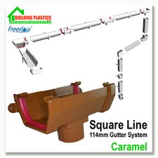 Square line guttering - square,