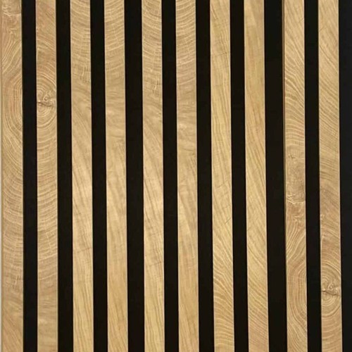 Acoustic wood wall panels - wall, slat