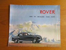 Rover 60  75  90 & 105R & 105S