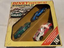 Dinky Toys 246 INTERNATIONAL GT GIFT SET 187 215 216 Inside ORIGINAL BOX