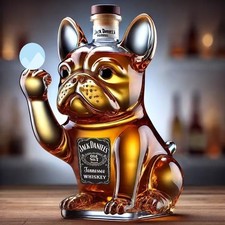 Funny Bottle Bulldog Whiskey