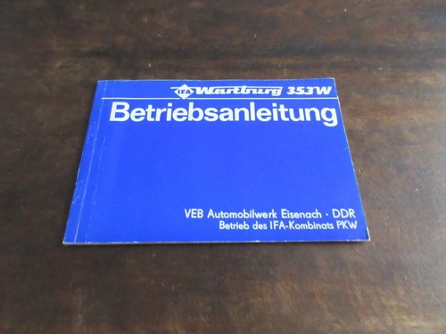 Wartburg 353w 1982 - 353w,