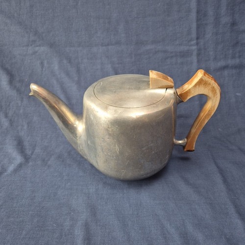 Vintage picquot ware teapot - vintage,