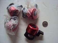 6 x Compact Bike Bells Flick Ring Road Mountain Bicycle Trade Clearance Market
