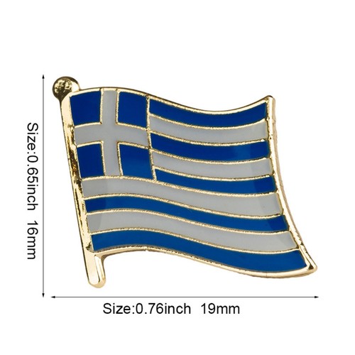 National country flag - country, lapel