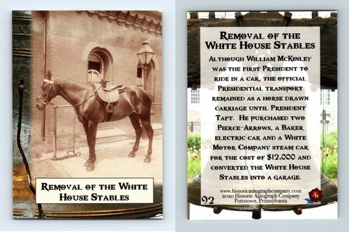 Removal white house stables - removal,