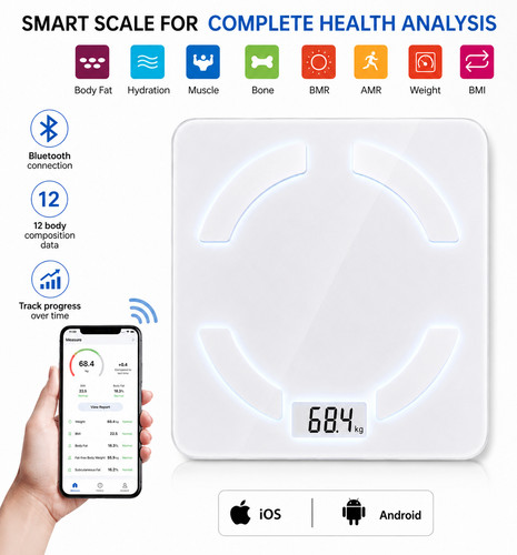 Digital 180kg bathroom scales - bathroom,