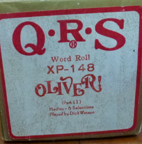 Pianola word roll large ext - word,