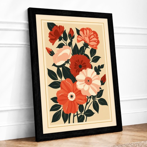 Vibrant flower cluster - vibrant,