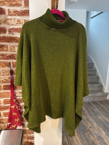 Monsoon green sparkle polo - green,