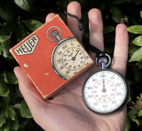 Tag heuer vintage - heuer, boxed