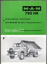 M.A.N. 780 HK Three Way Tipper