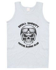 Biker Racer Mens Vest Gym