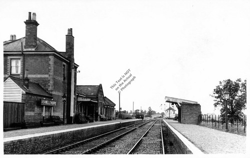 1950s ashwellthorpe train - ashwellthorpe,