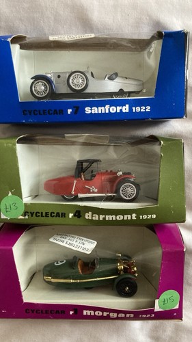 Three boxed scale diecast - three,