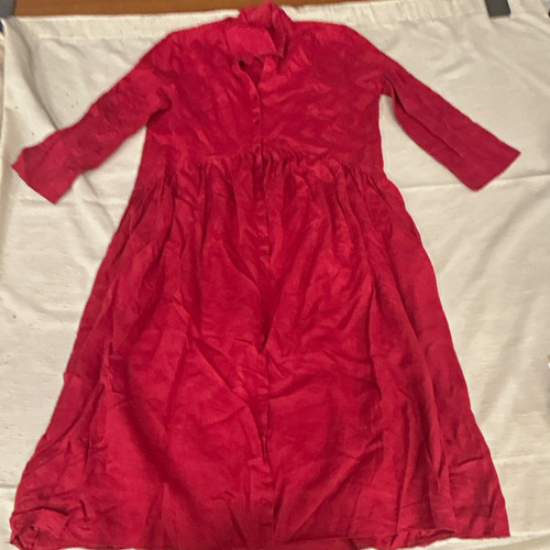 Zara red linen - shirt, dress