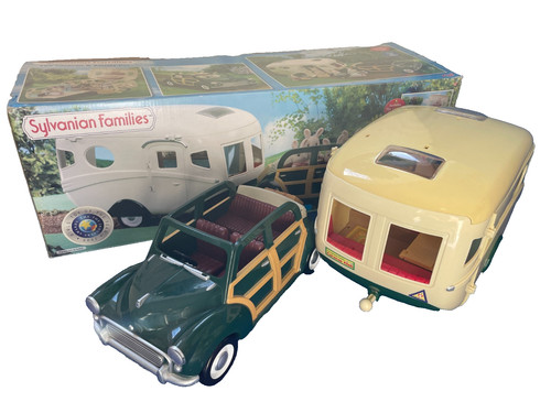 Sylvanian families caravan - caravan, +