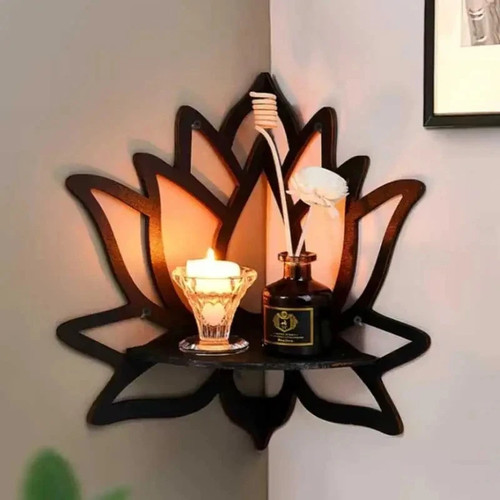 Hollow lotus floating wall - floating,