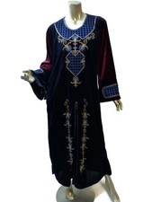 Women's Velvet Caftan Size L