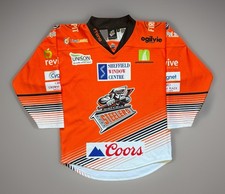 Sheffield Steelers 2021 Home Rhine Latal #62 Ice Hockey Shirt Jersey Mens Medium