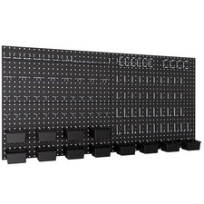 Incly 158pcs metal - metal, pegboard