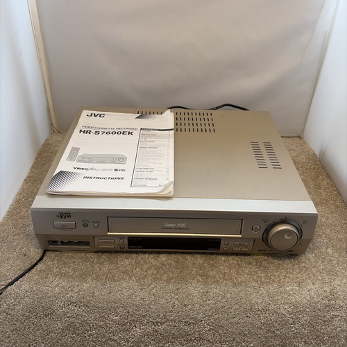 Jvc s7600ek super - hr-s7600ek, vcr