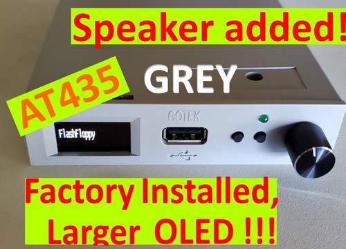 Gotek grey usb floppy emulator - gotek,