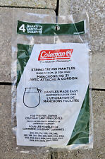 Coleman #21 String Tie Mantles - Pack of 4 New Sealed