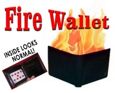 Fire Wallet Magic Trick~Real