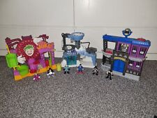 Batman Imaginext DC Super Hero Playset & Figures Bundle Lights & Sounds 