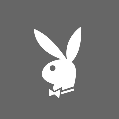 Playboy classic mini decal - mini,