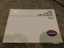 1991 AUDI 100 AND 100 QUATTRO