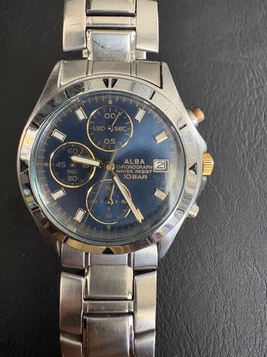 Alba chronograph watch - alba,