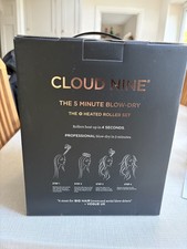 Cloud Nine The O Hair Roller Set  Heat Pod 12 Clips 12 Rollers Never used