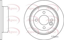Brake Disc Rear Solid Fits Mini Mini Mini Clubman Mini Clubvan APEC DSK2849