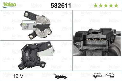 Valeo 582611 wiper motor - valeo-oe,