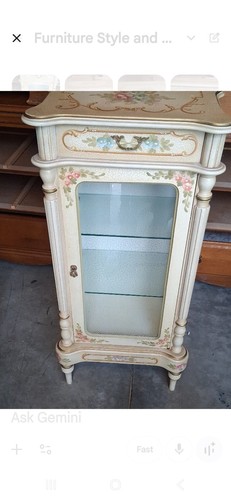 Curio cabinet and - curio,