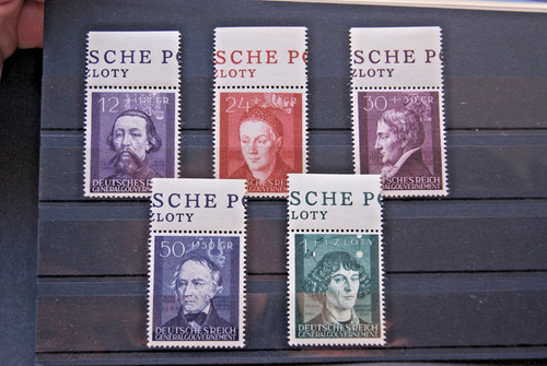 German stamps 1942 - stamps., third