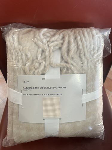 Next wool blend natural - blend, beige