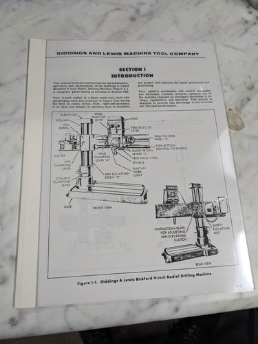 Giddings lewis tool operator - giddings, operator's