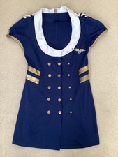Ann Summers Sexy Pilot Fancy Dress  3 Piece Costume Size 10-12