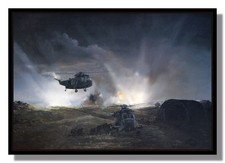 Westland helicopters Pebble Island raid 22 SAS Regiment picture free p&p UK